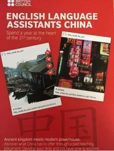 English Language assistants china
